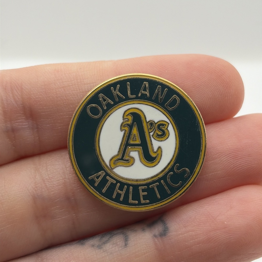 MLB Baseball Oakland Athletics Team Logo Sports Lapel Hat Pin